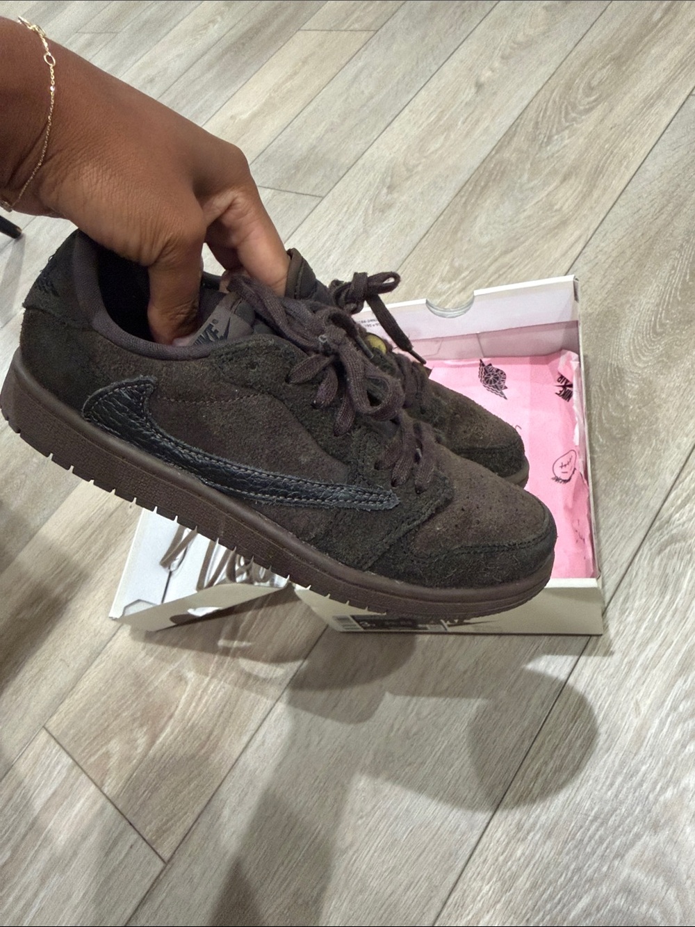 Travis Scott Low Velvet Brown (PS)